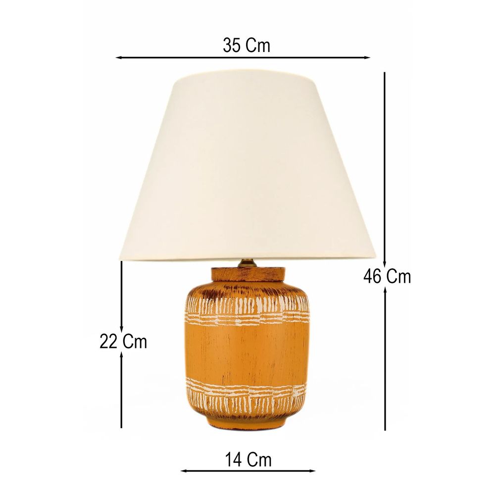 BK059 Narandžasta Stočna Lampa slika 2