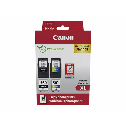 Canon multipack 2x PG-560XL + CL-561XL Photo Pack 3712C008 slika 1