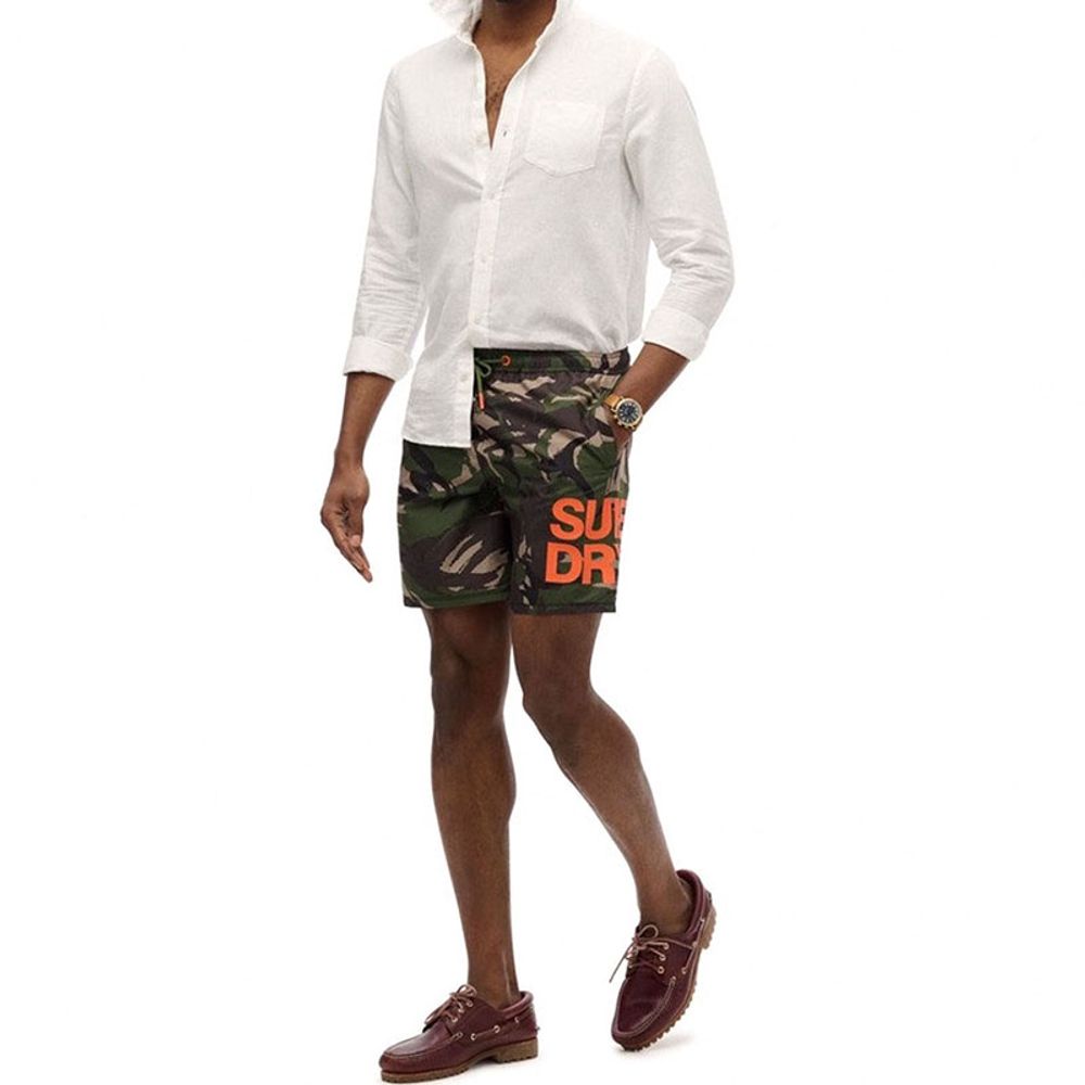 Superdry Muški šorc za kupanje Sportswear Logo 17 slika 3