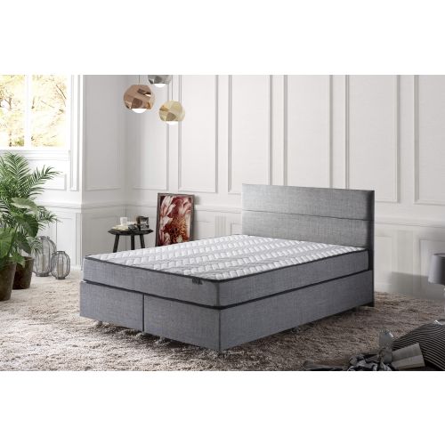 Woody Fashion Madrac, Bijela boja Sivo, Silver 150x200 cm Double Size Firm Mattress slika 1