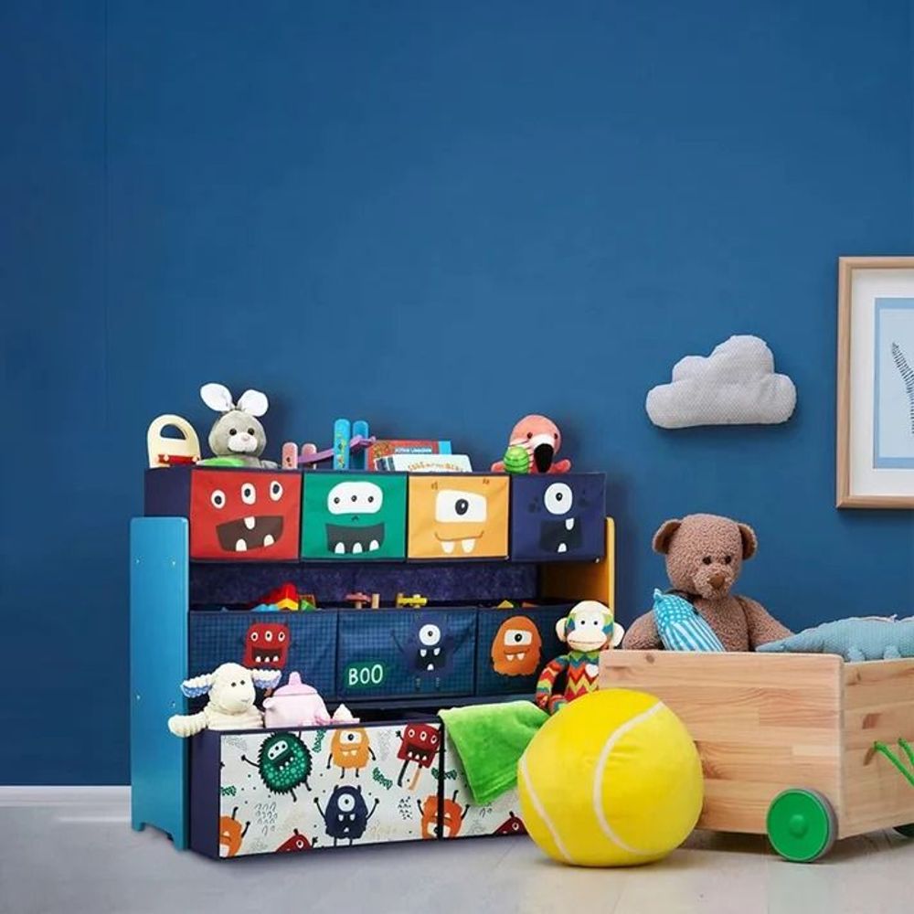Kinder Home Organizator za igračke Ghousts, Šareni slika 1