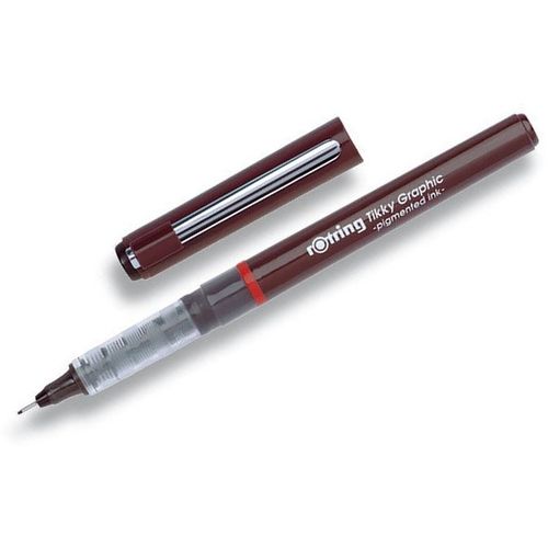 Rotring Tikky graphic fineliner 0,5 crni slika 1