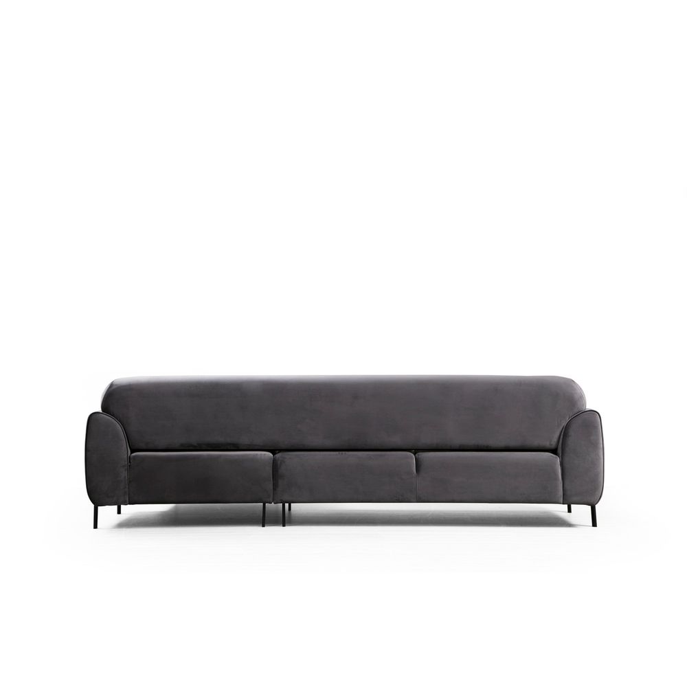 Kutna Sofa na Razvlačenje - Anthracite (L3-Chl) slika 11