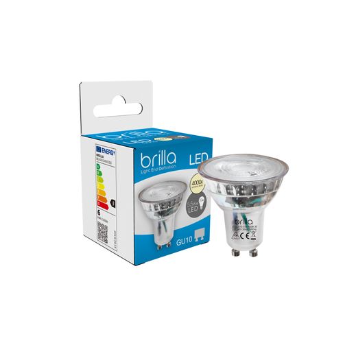 BRILLA LED ŽARULJA STAKLENA GU10 5.5W 4000K slika 1