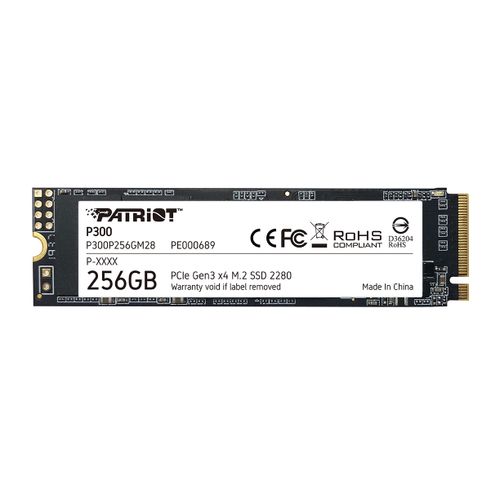 Patriot P300 256GB M.2 NVMe SSD PCIe Gen 3 x4 slika 1