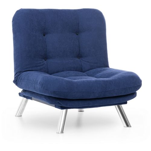 Atelier Del Sofa Sofa, Mornarsko plava, Misa Solo - Navy Blue slika 4