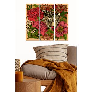 Dekorativna Slika od MDF-a u Više Boja (Set od 3 Komada) - MDF1233913279