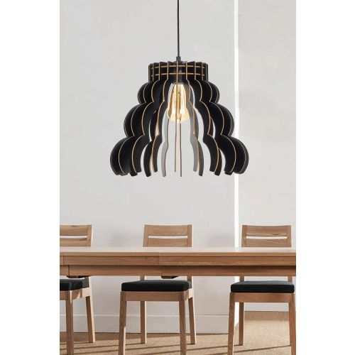 Cloudy - Black Black Chandelier slika 1