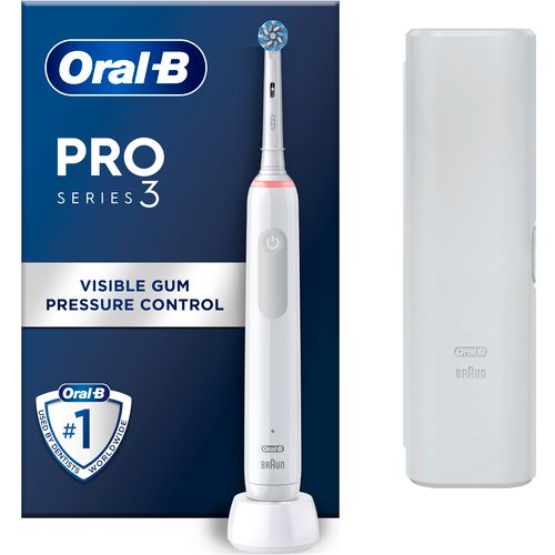 Oral-B Električna Zubna Četkica PRO3 3500 bijela slika 5