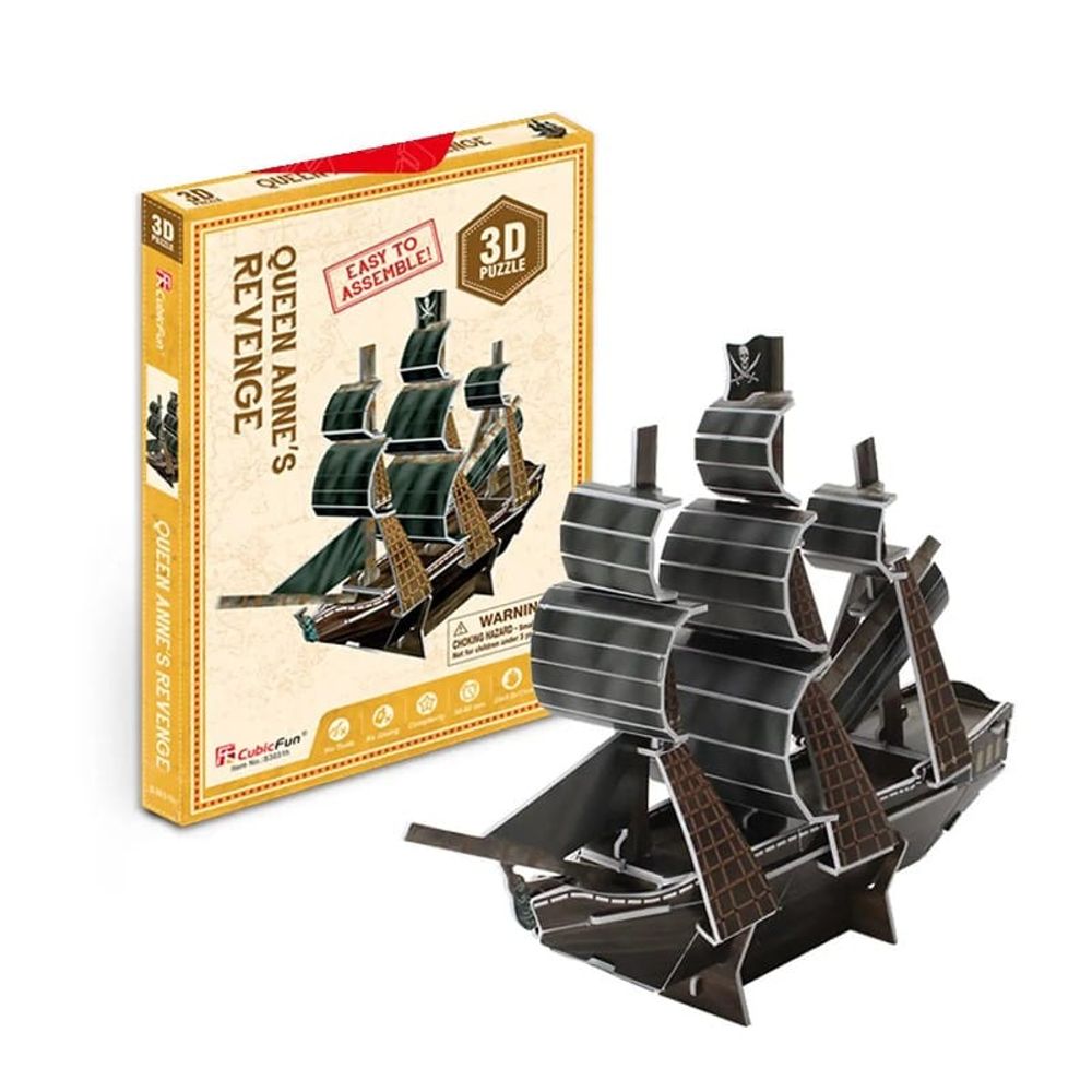 CubicFun CBF230319 3D Puzzle Queen Annes Revenge Mini S3031h slika 1