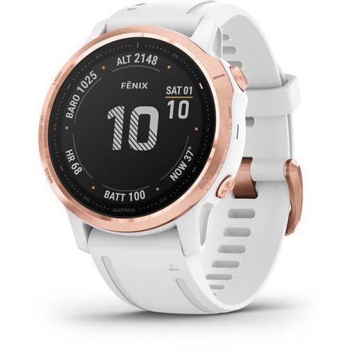 GARMIN Fēnix® 6s PRO SmartWatch - Rosegold (Bijeli Remen) slika 1