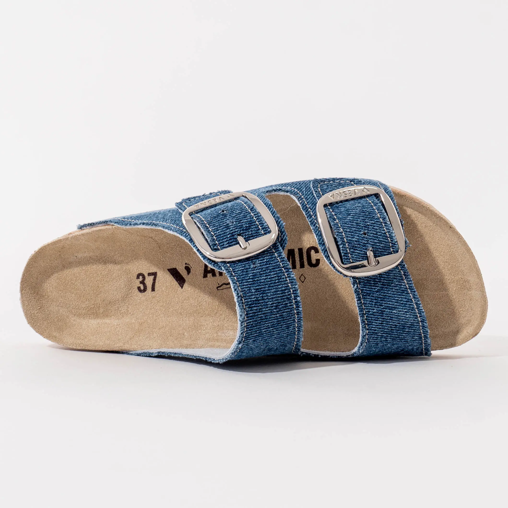Vesna Anatomske papuče za žene Tara, Jeans slika 4