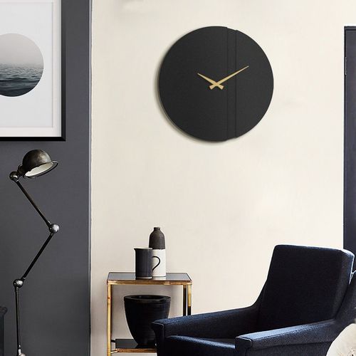 Wallity Ukrasni metalni zidni sat Block Metal Wall Clock - APS096 slika 1