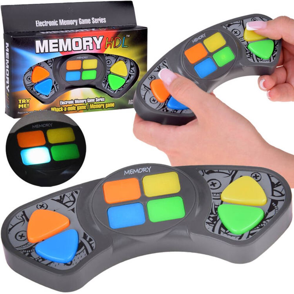 Elektronska igra memorije, šareni gumbi za pamćenje boja slika 1