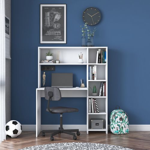 HA104 - 2063 White Study Desk slika 4