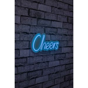 Wallity Ukrasna plastična LED rasvjeta, Cheers - Blue