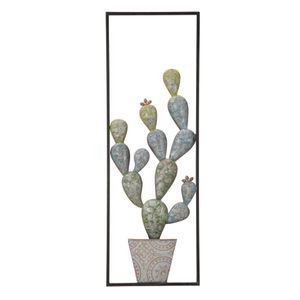 Mauro Ferretti Zidna dekoracija kaktus-okvir -a- cm 31x2,5x90