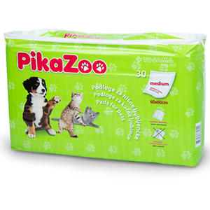 PikaZoo podloga za kućne ljubimce Medium 60x60cm 30kom