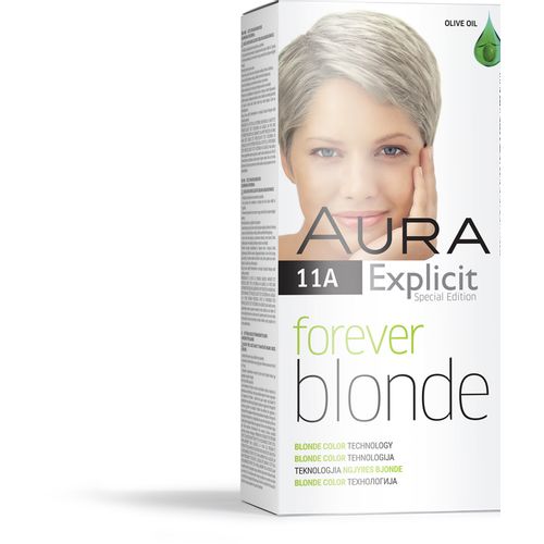 AURA Forever Blonde farba za kosu 11A Special light ash blonde slika 1