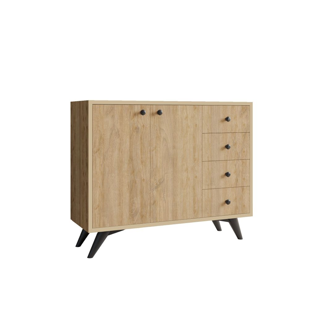 Waga - Oak Oak Višenamjenski Ormar slika 3