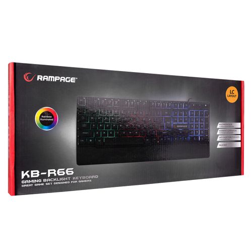 Tastatura rampage kb-r66 usb, 31400 slika 5