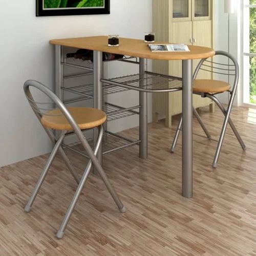 Set stola i stolica za kuhinju/doručak/bar drveni slika 41