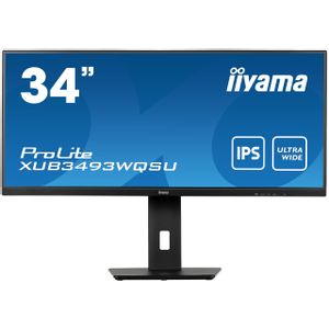 Monitor IIYAMA 34" XUB3493WQSU-B5, IPS, QHD+, 75Hz, 4ms, HDMI, DP, USB