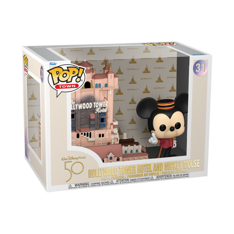 FUNKO Funko Pop Town: Disney – Town Of Terror w/ Mickey image