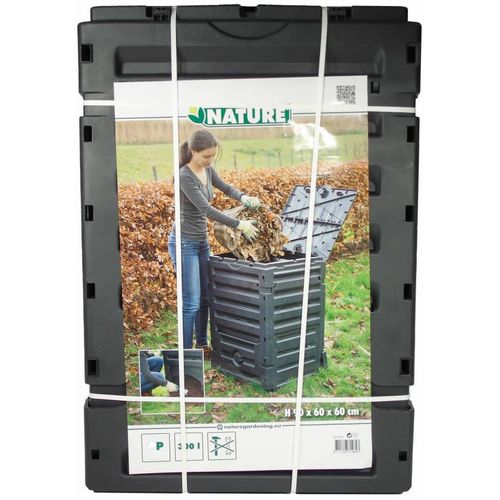 423521 Nature Compost Bin 300 L Black slika 5