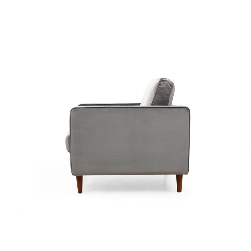 Rome - Svijetlo Siva Wing Chair slika 4