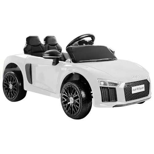 Licencirani auto na akumulator Audi R8 Spyder - bijeli slika 1