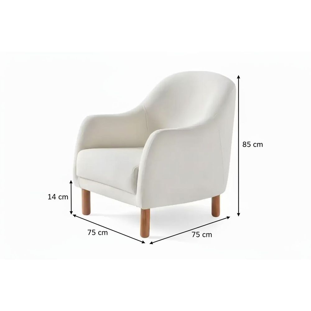 Wing Chair Aries - Bijela slika 5