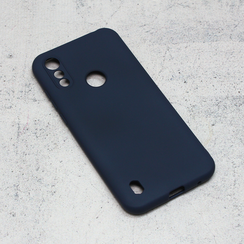 Maska Teracell Giulietta za Motorola Moto E6i mat tamno plava slika 1