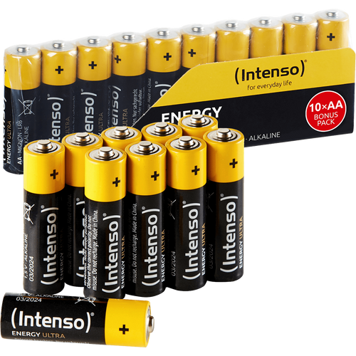 Intenso baterija alkalna, AA LR6/10, 1,5 V, blister 10 kom - AA LR6/10 slika 3