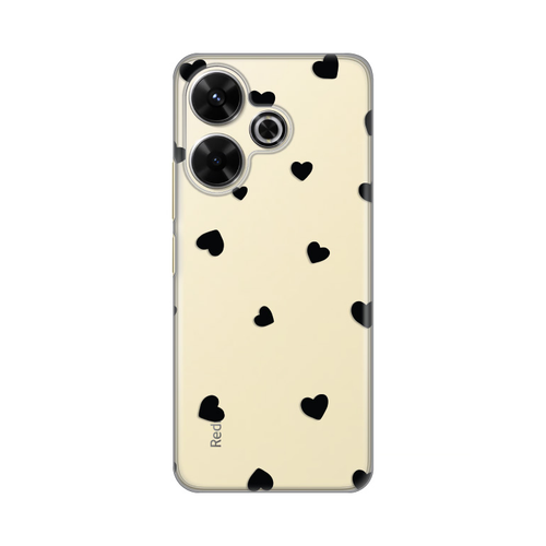 Torbica Silikonska Print Skin za Xiaomi Redmi 13 Hearts slika 1