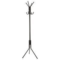 Five stalak vješalica za odjeću 6 kukica 51.5x44x171cm metal crni