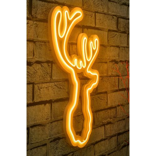 Wallity Ukrasna plastična LED rasvjeta, Deer - Yellow slika 9