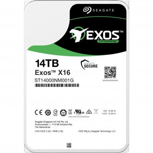 Seagate 14TB SATA3 HDD Exos ST14000NM001G slika 1