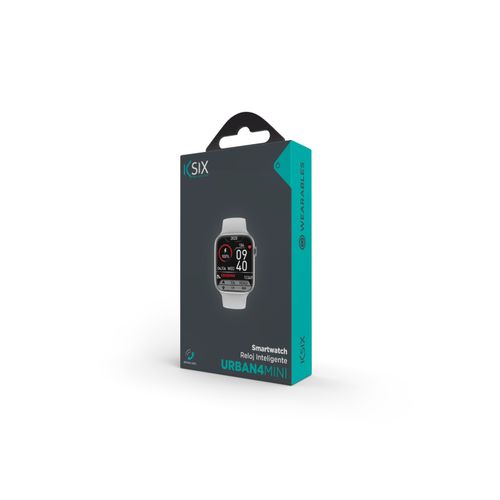 KSIX, smartwatch Urban 4 mini, TFT 1,74” zaslon, 3 dana aut., IP68, bijeli slika 7