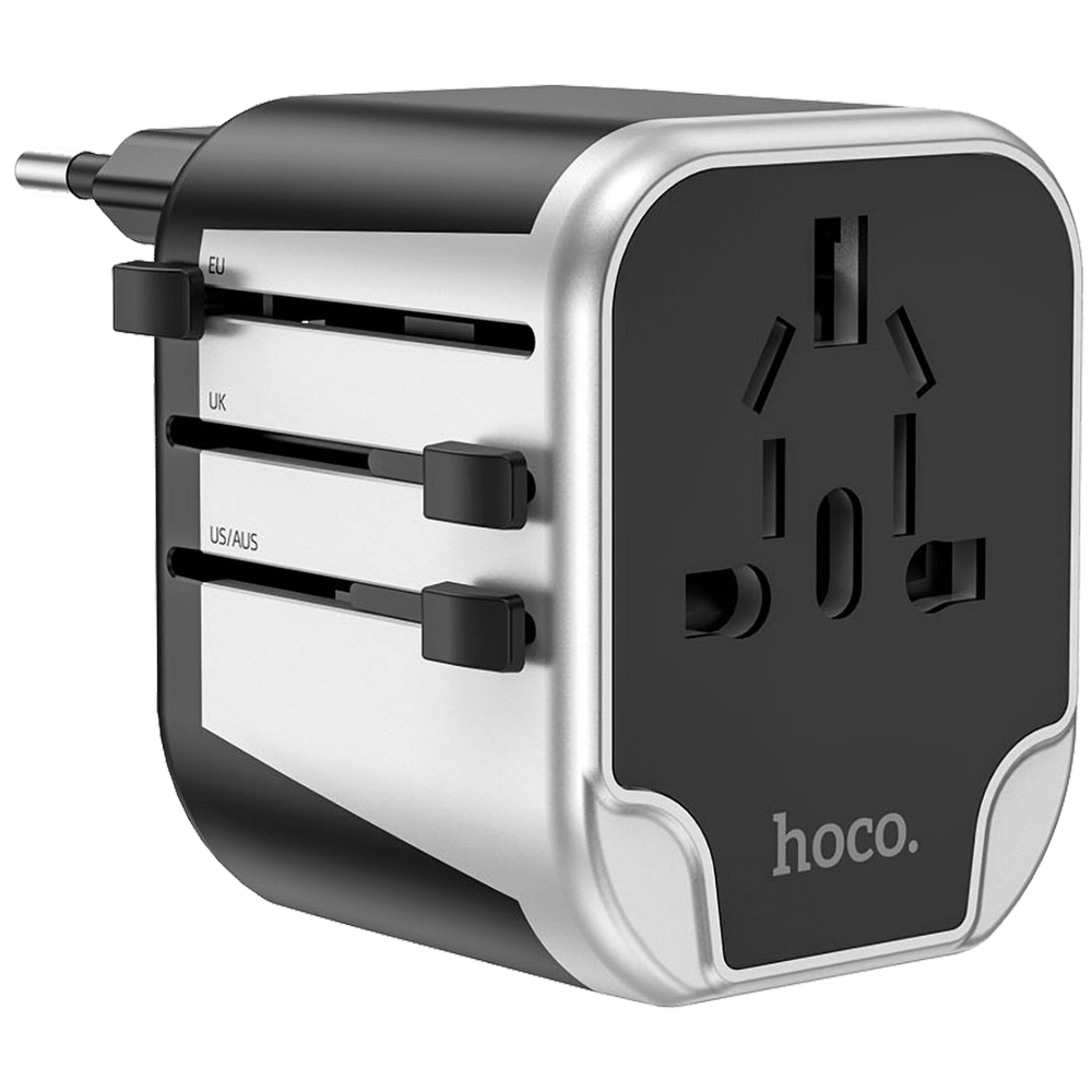 hoco. Punjač kučni, univerzalni, EU/UK/US/AU, 2 x USB,2.4 A - AC5 Level slika 3