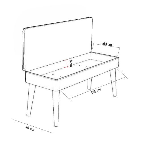 Vegas White - 941 - 1053 White
Anthracite Hallway Furniture Set slika 12