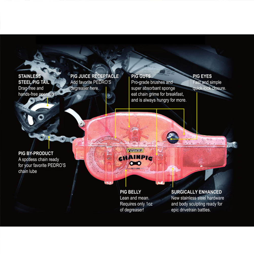 PEDROS Čistač lanca PIG MACHINE II slika 5