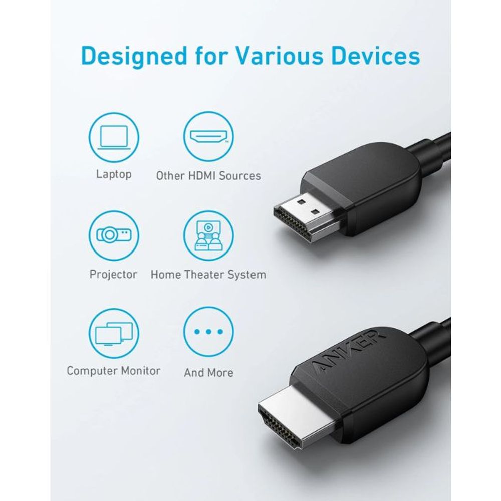 Anker HDMI kabel 8K 1.8 m crni slika 6