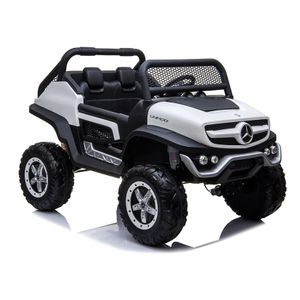 Licencirani Mercedes Unimog bijeli - auto na akumulator