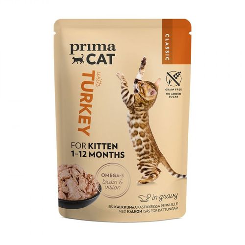 PrimaCat Kitten Ćuretina u sosu 85 g slika 1