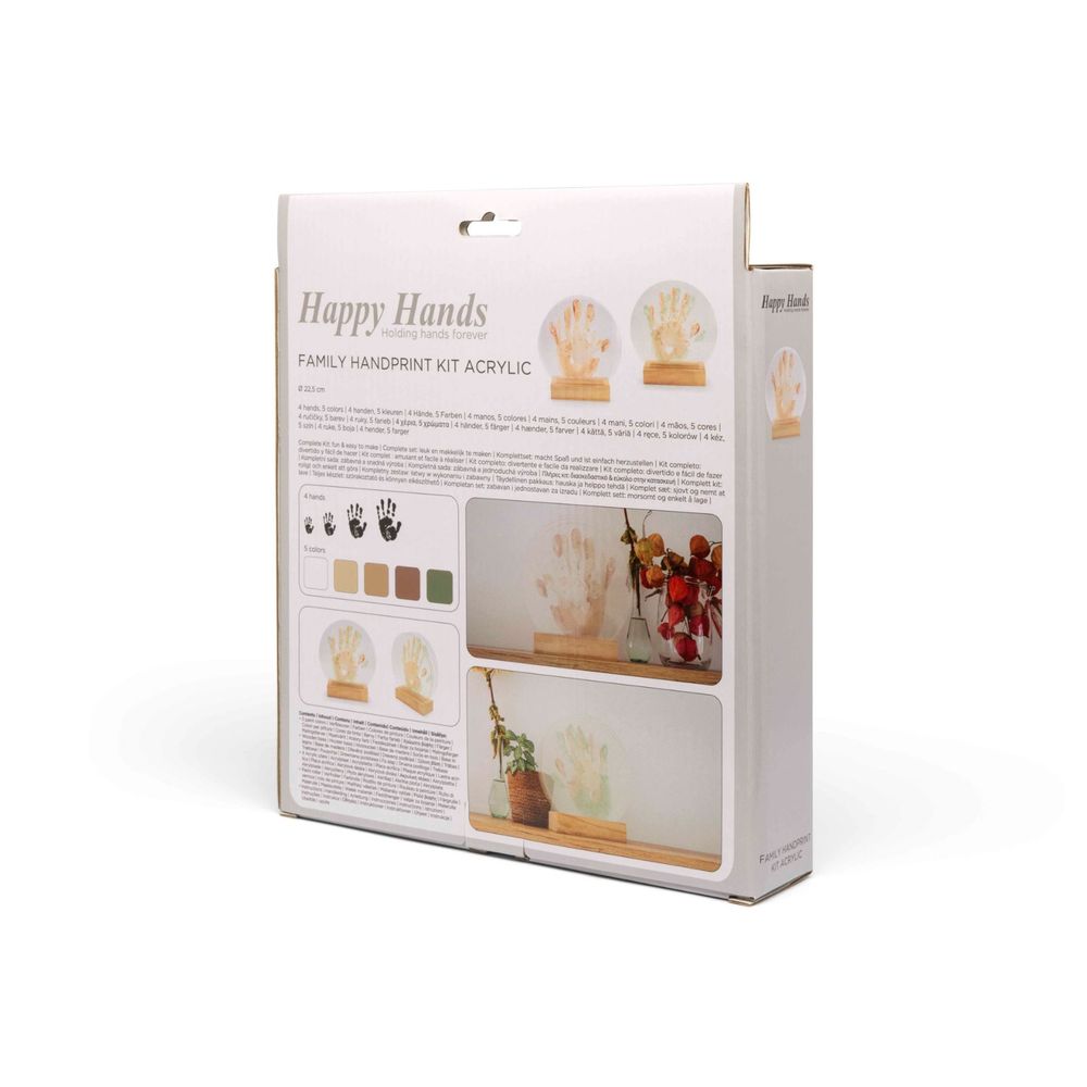 Dooky poklon set Otisak Happy Hands Family Handprint Kit Acrylic slika 2