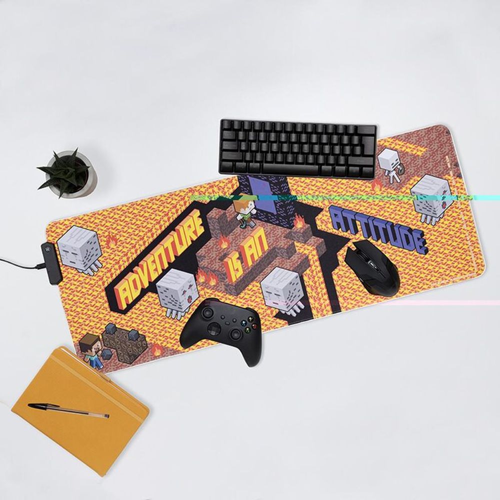 Minecraft gaming desk mat slika 3