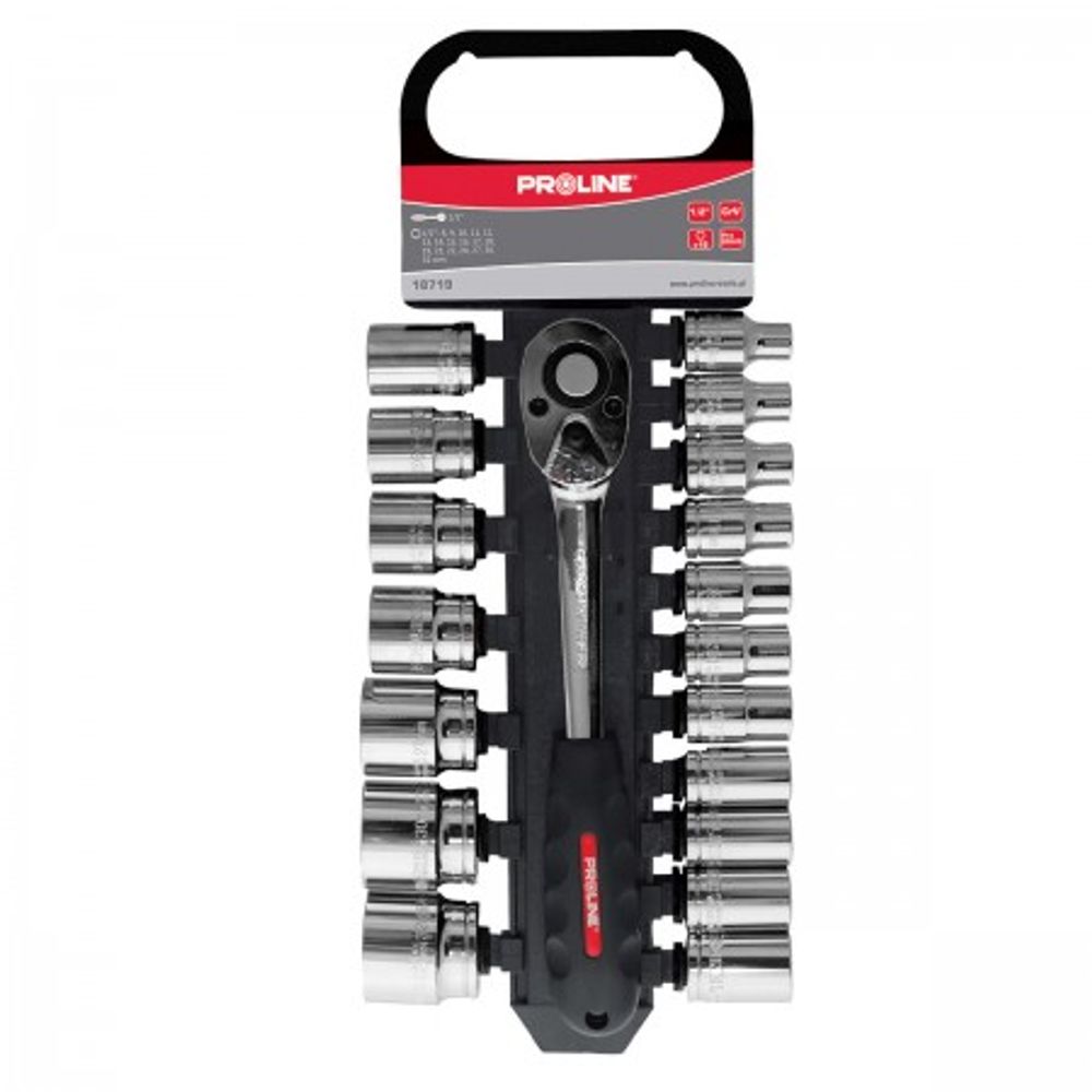 19-dijelni set vijakov 1/2" 8-32 mm 18719 slika 2