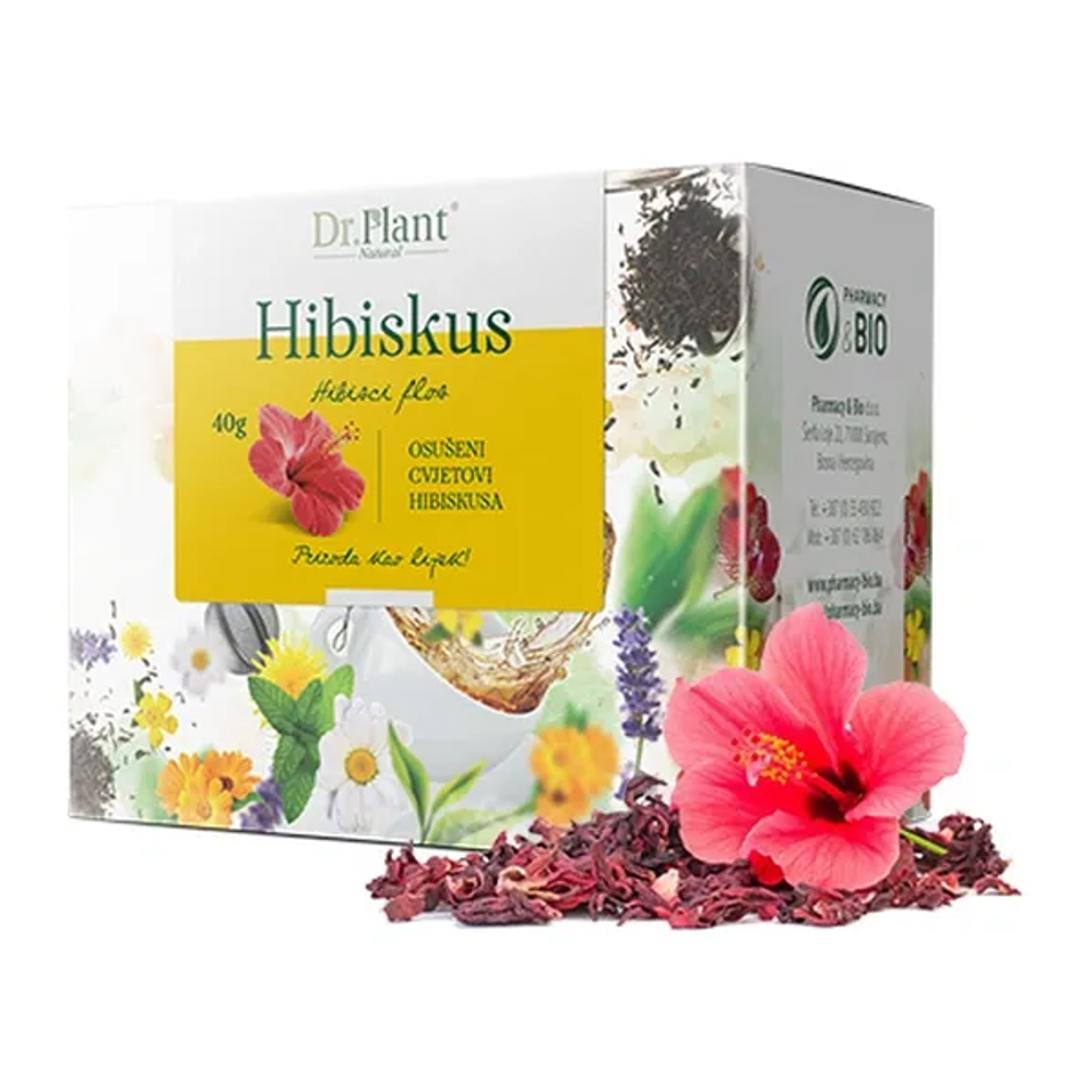 Dr. Plan Čaj hibiskus cvijet 40 g slika 1