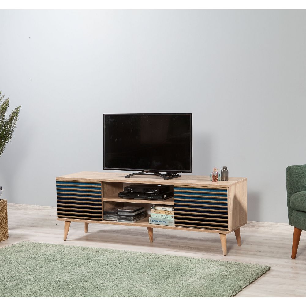 Truva-222 Sonoma Oak TV Stalak slika 1